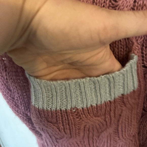 LuLaRoe Women's Mauve Gray Long Button Up Cardigan Sweater Oversized Small - Picture 5 of 8